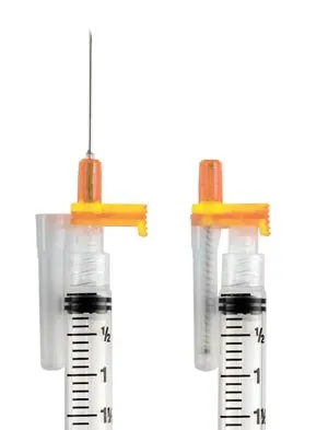 Retractable Technologies - EasyPoint - 85211 - Safety Hypodermic Needle Easypoint 1 Inch Length 25 Gauge Regular Wall Retractable Safety Needle