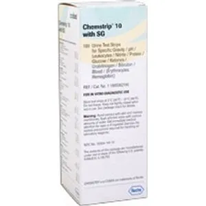 Roche Diagnostics - 417145 - Chemstrip 10 SG Urine Reagent Test Strip (100 count)