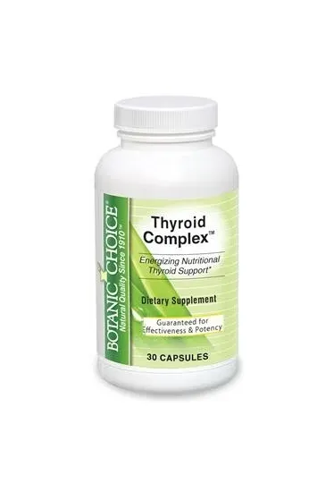 Botanic Choice - From: SC04 THYX 0030 To: SC04 THYX 0060 - Thyroid Complex Capsule