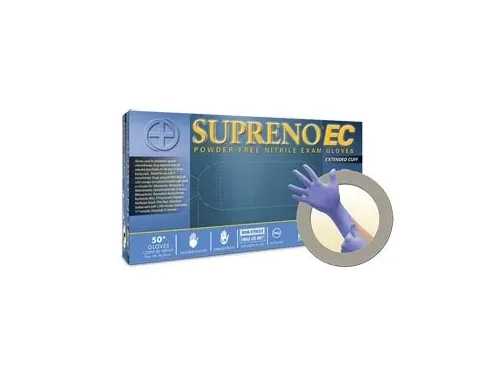 Microflex - SEC-375-S - Exam Gloves, Nitrile Extended Cuff, PF, Latex-Free, Textured Fingers, (For Sales in US Only)