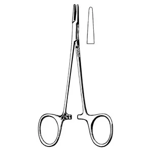 Sklar Surgical Instruments - From: 20-1350 To: 20-1352 - Sklar Instruments Webster Needle Holder, Smooth, 5.25" (DROP SHIP ONLY)