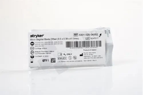 Stryker - 5301-025-040S2 - STRYKER MICRO SAGITTAL BLADE OFFEST (9.5 X 0.38 X 41.0MM)