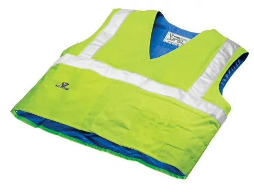 Techniche International - From: 6538-HIVIS-S/M To: 6538-ORNG-L/XL - TechNiche Evaporative Cooling Safety Vest