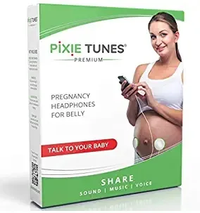 Theos Medical Systems - From: TPX02G To: TPX02W - TMS Pixie Tunes Pregnancy Belly Speakers