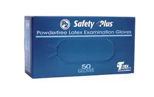 TIDI Products - BS0470-1 - Exam Glove, 14 mil, Ambidextrous, 12"L, Beaded Cuff, Blue, Large, 50/bx, 20 bx/cs (To Be DISCONTINUED)