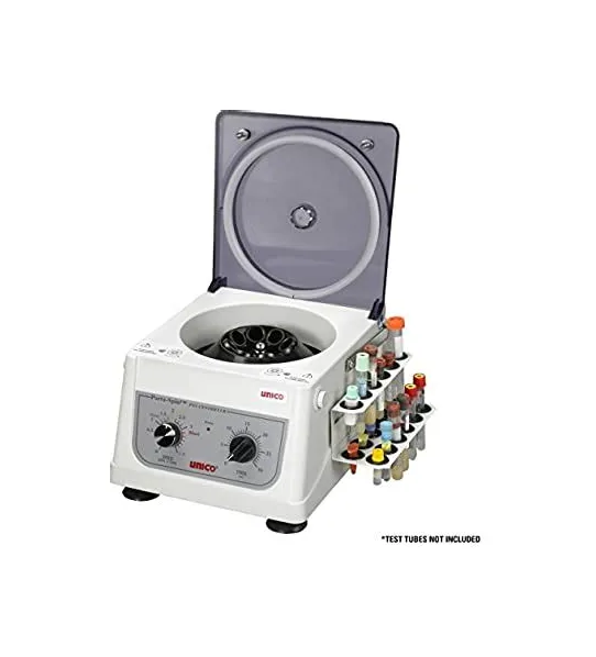 Unico - C827H - Porta-Spin&trade; Centrifuge, Portable, 12 VDC, Variable Speed 500-3,800 RPM, 30 min. Timer, 6 Place Rotor, 6 x 10mL Capacity, 18 Place Tube Holdster&trade; Rack (DROP SHIP ONLY)