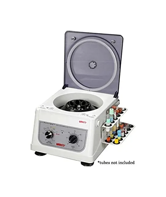 Unico - C829H - Porta-Spin&trade; Centrifuge, Portable, 12 VDC, Variable Speed 500-3,800 RPM, 30 min. Timer, 8 Place Rotor, 8 x 10mL Capacity, 18 Place Tube Holdster&trade; Rack (DROP SHIP ONLY)